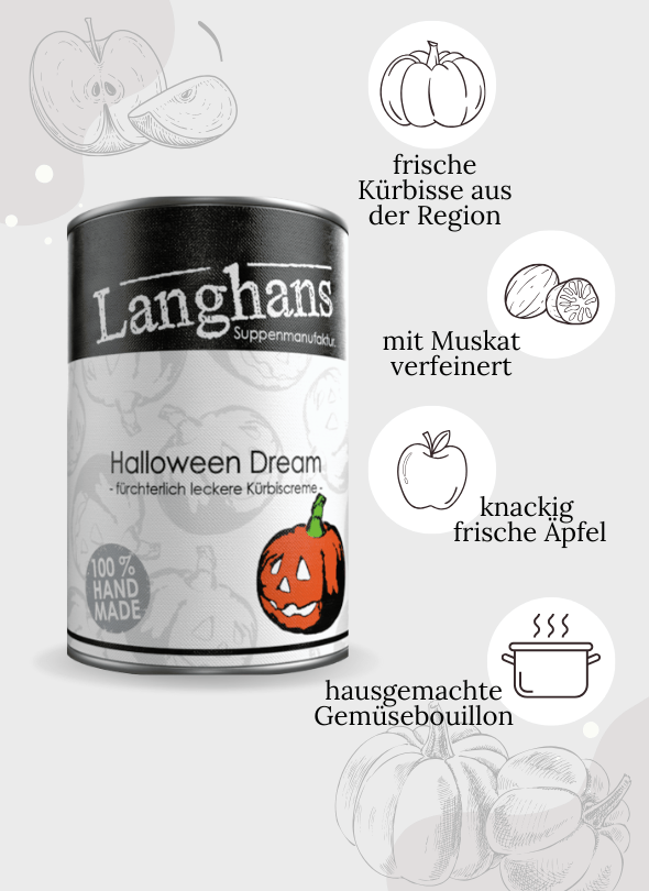 HALLOWEEN DREAM . fürchterlich leckere Kürbissuppe