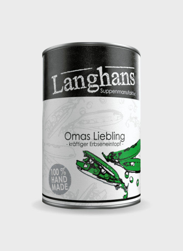 OMAS LIEBLING . Kräftiger Erbseneintopf