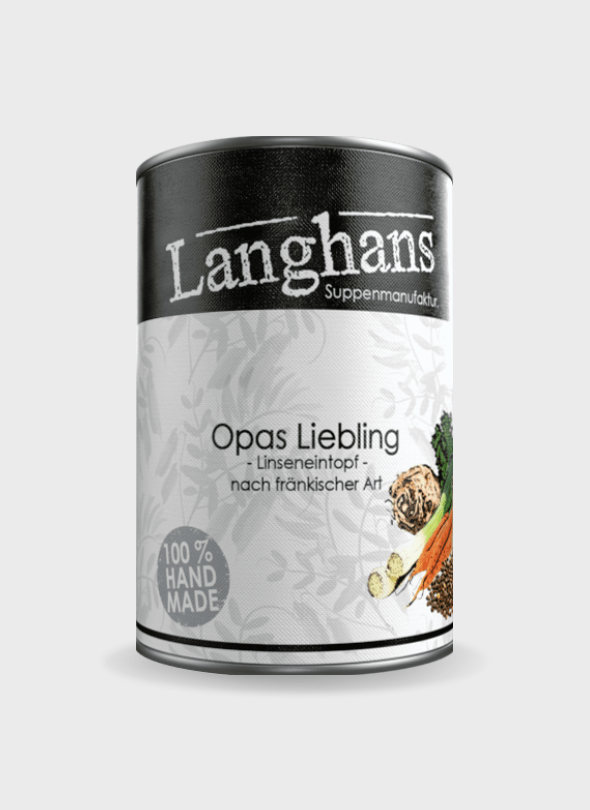 OPAS LIEBLING . Linseneintopf nach fränkischer Art
