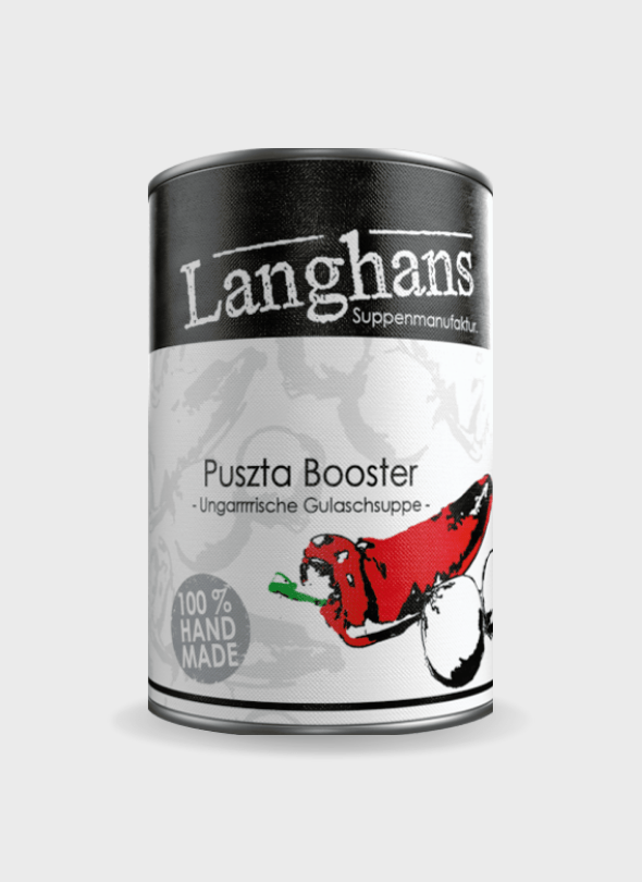 PUSZTA BOOSTER . Ungarrrrische Gulaschsuppe