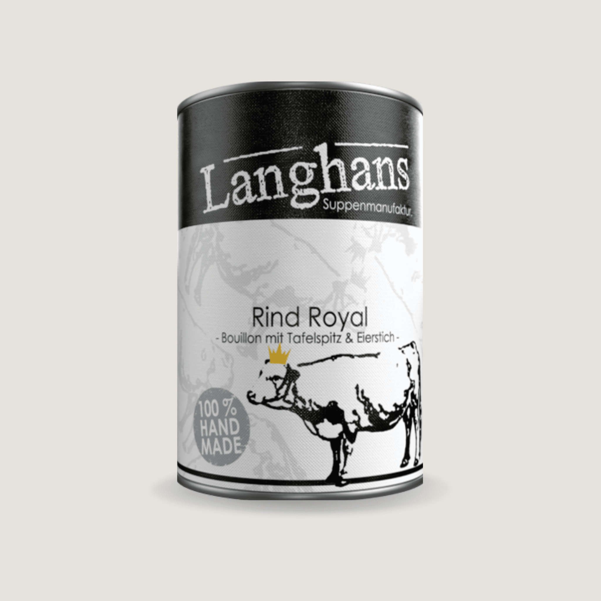 RIND ROYAL . Bouillon mit Tafelspitz & Eierstich