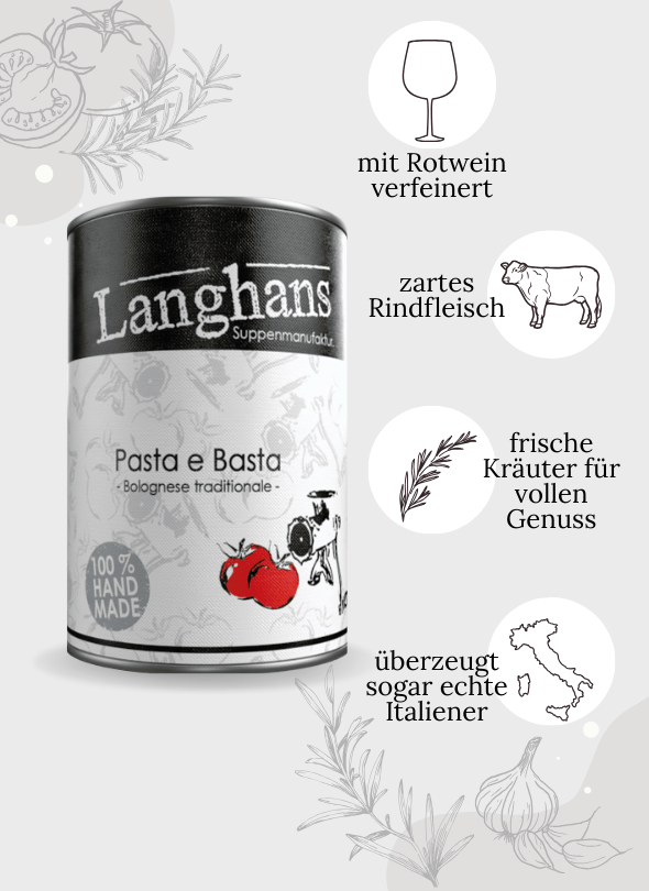 PASTA E BASTA . Bolognese traditionale