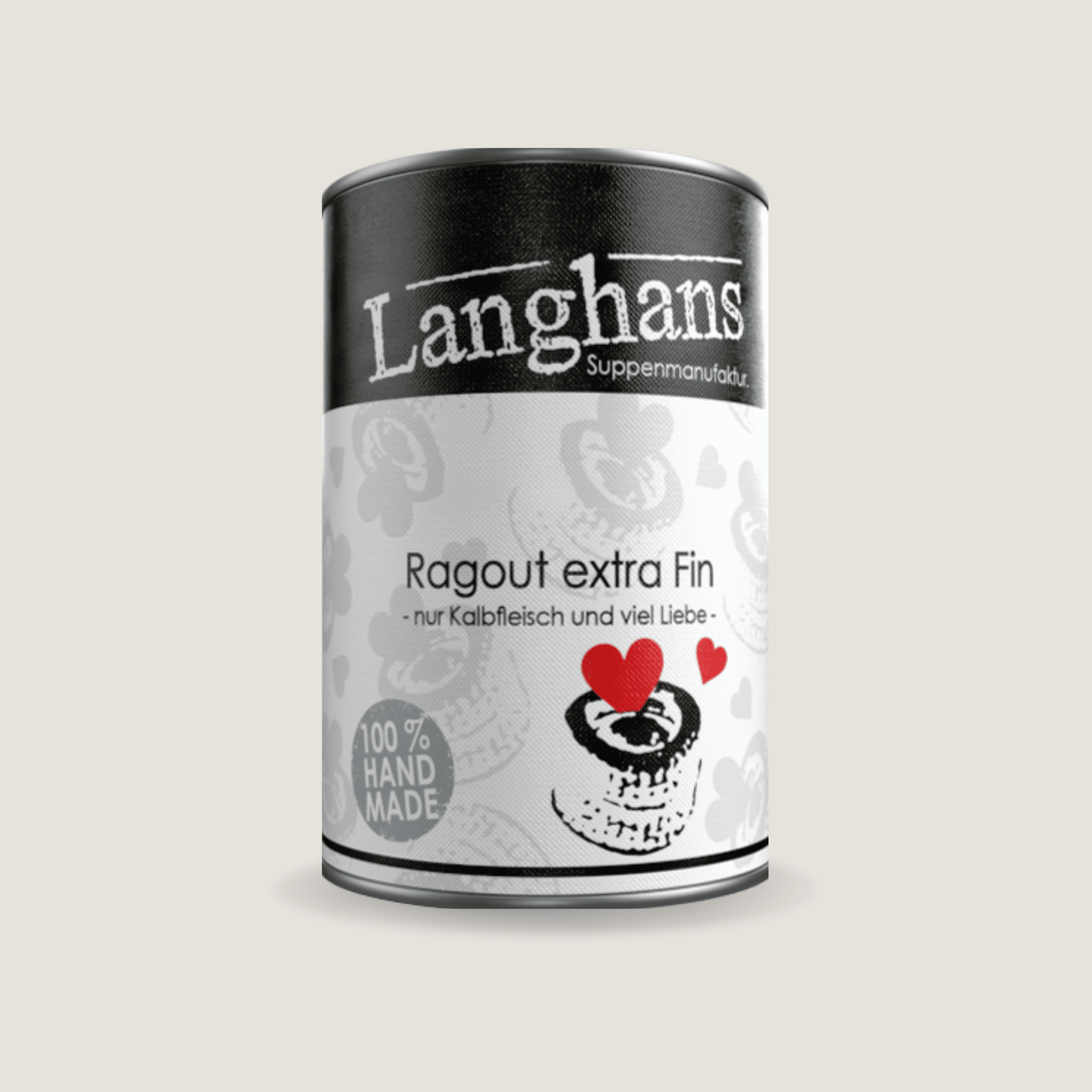 RAGOUT EXTRA FIN . Ragout fin aus Kalbfleisch
