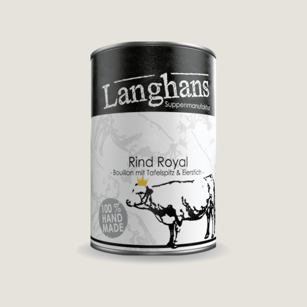 RIND ROYAL . Bouillon mit Tafelspitz & Eierstich