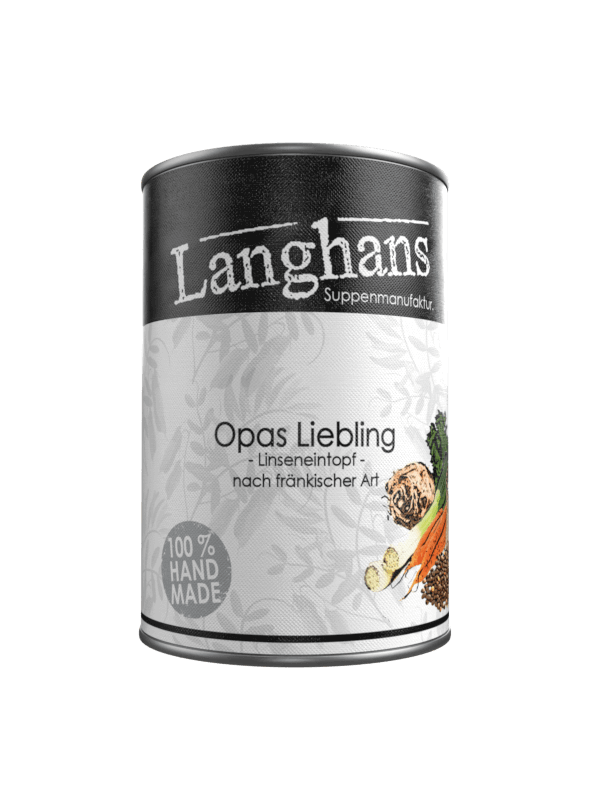 OPAS LIEBLING . Linseneintopf nach fränkischer Art